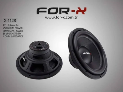 FORX X1124 30 CM 250RMS SUBWOOFER